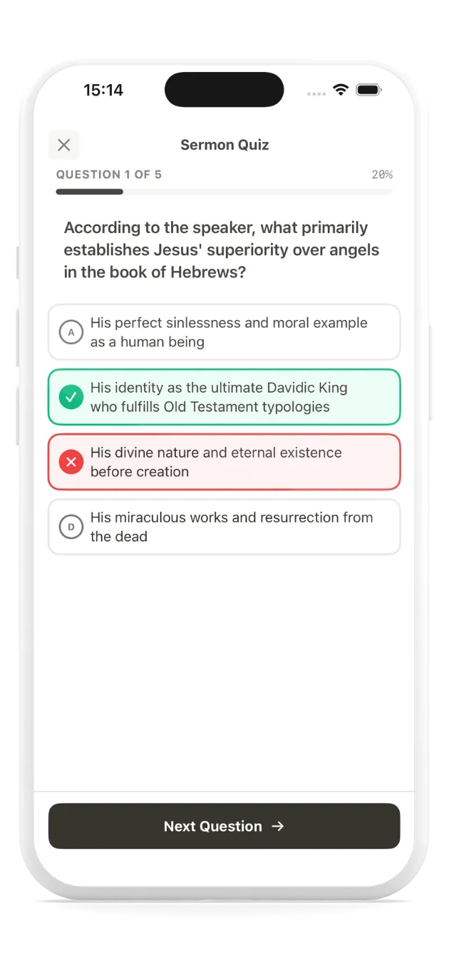 Interactive sermon mind map in SermonKeep